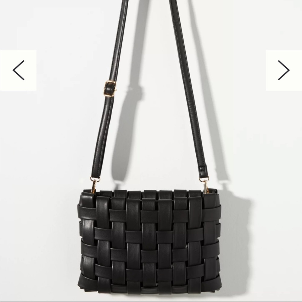 Anthropologie Lindy Woven Clutch